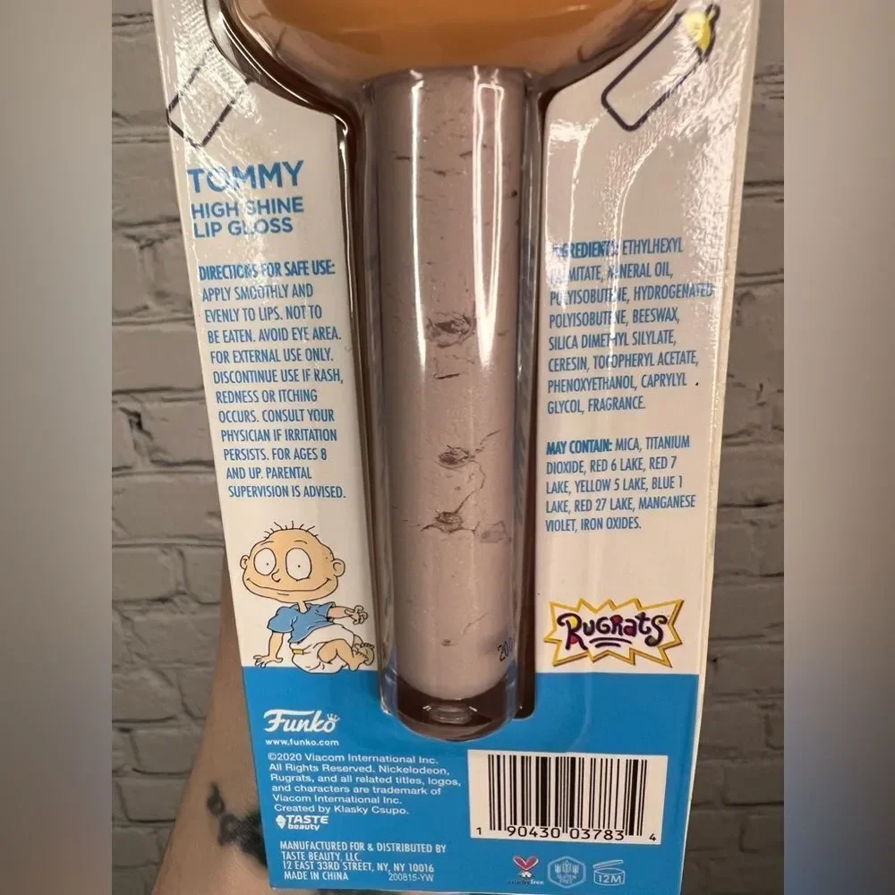 Funko Pop Nickelodeon Rugrats Tommy High Shine Lip Gloss New Limited Edition‎